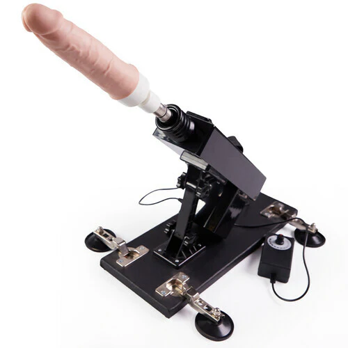 Fuck Machine Swinging Suction Cup 28 Inch Dildo